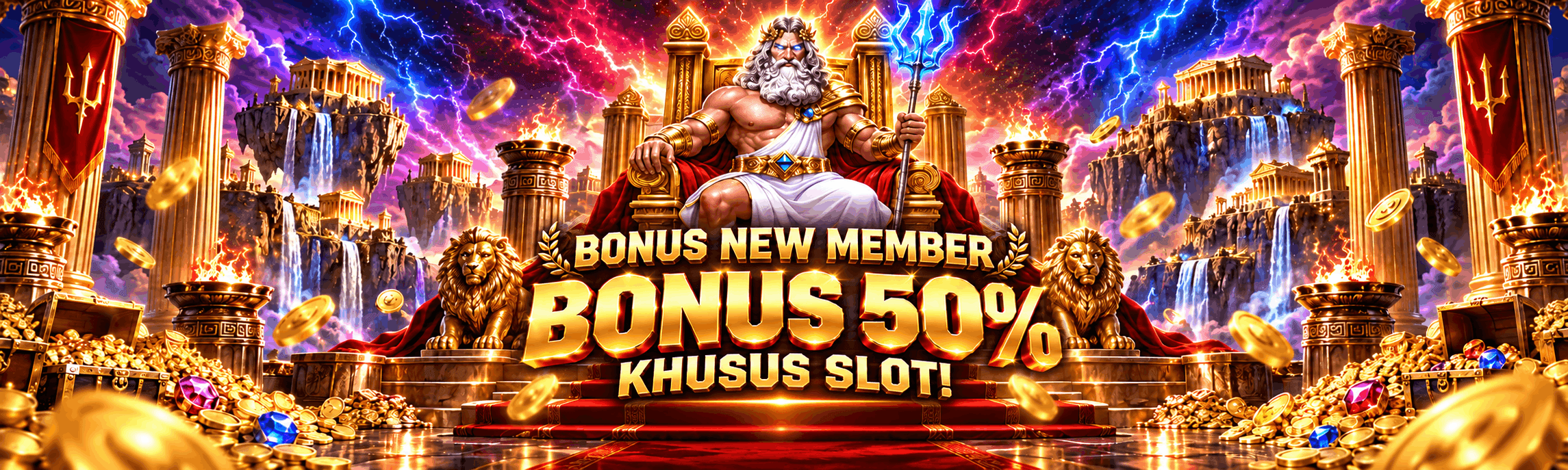 BONUS NEW MEMBER 50%